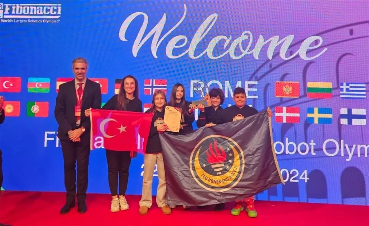 TEDRteam, Robot Olimpiyatları’nda Birinci Oldu
