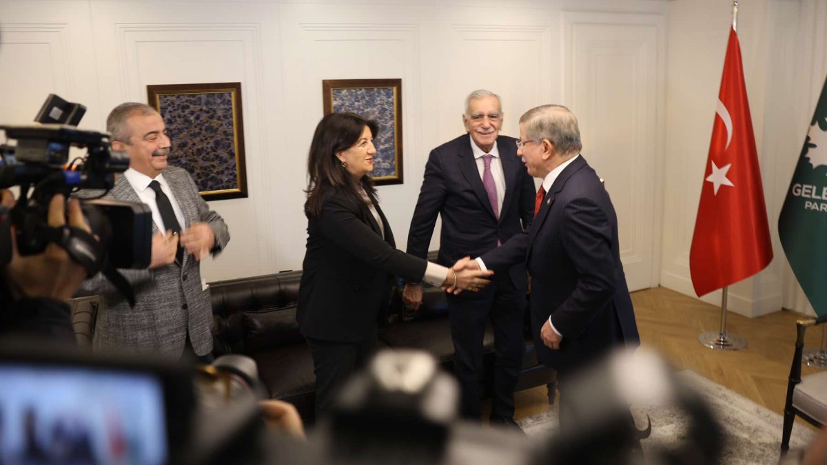 DEM Parti’den günün ilk ziyareti Gelecek Partisi’ne