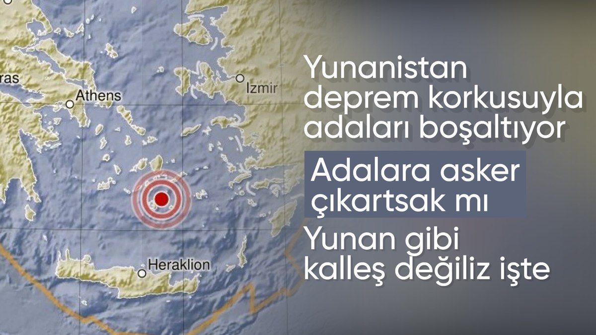 Ege Denizi sallanmaya devam ediyor: Çok sayıda deprem meydana geldi