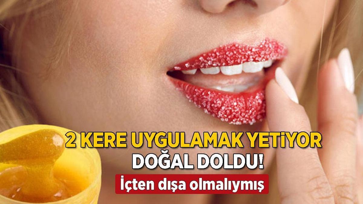 Doğal dudak dolgusu için en iyisi! 2 kere uygulayan yaşadı, her evde bulunuyor