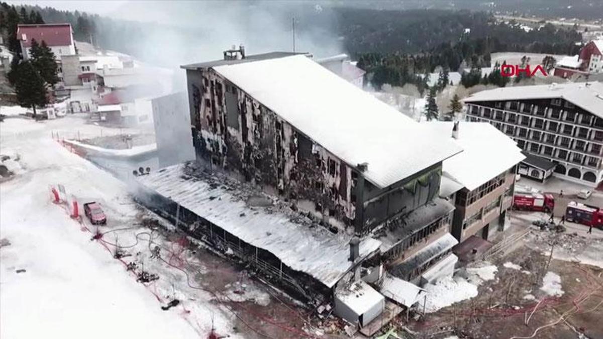 SON DAKİKA… Uludağ’da otelde yangın! 1 kişi hayatını kaybetti